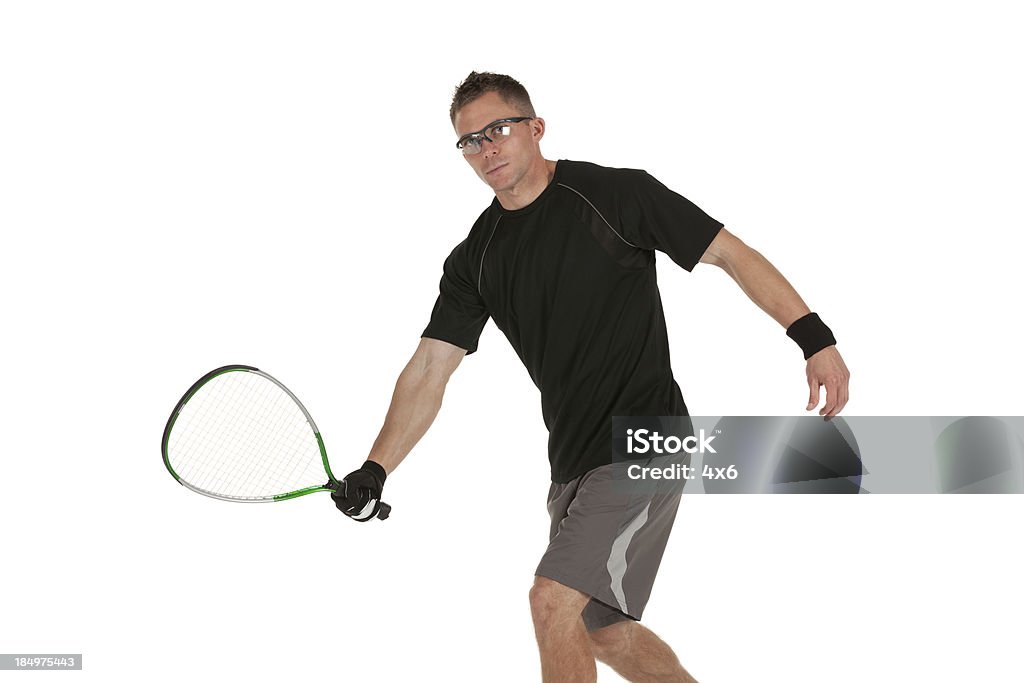 Racquetball-player - Lizenzfrei Männer Stock-Foto