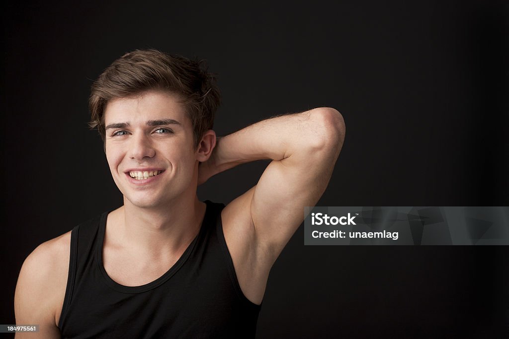 Retrato de un hombre joven - Foto de stock de Adolescencia libre de derechos