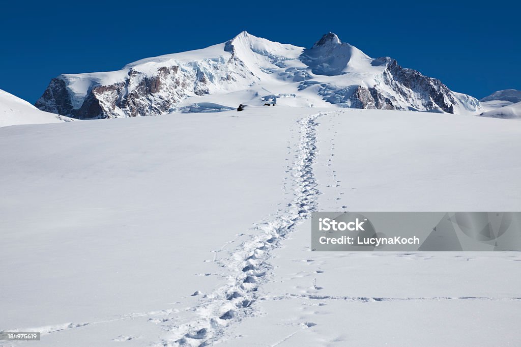 Panoramablick auf die Alpen Berge - Lizenzfrei Schnee Stock-Foto