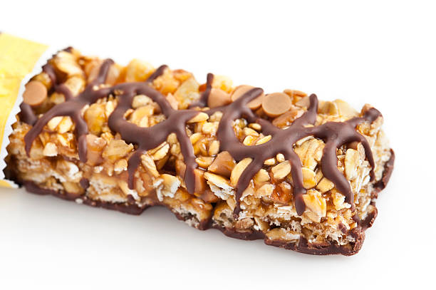 Chocolate and peanut butter energy bar