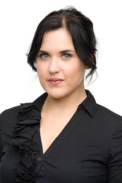 istock Young Woman Close Up Portrait 184976721