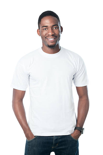 Black Man Smiling stock photo