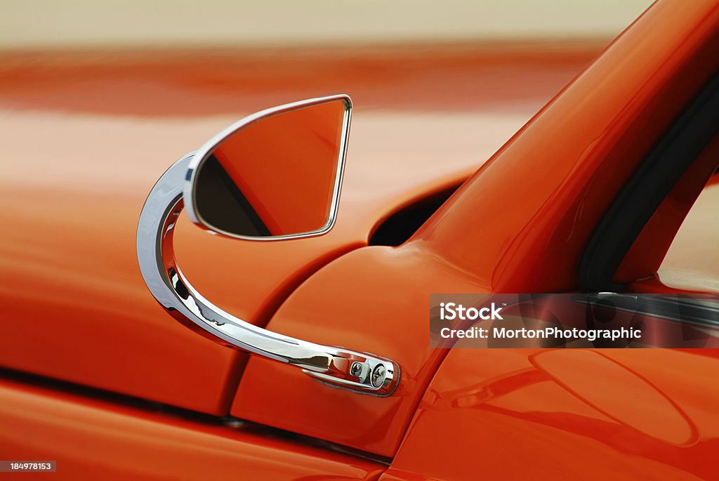 Orange Cabriolet miroir - Photo de 1936 libre de droits