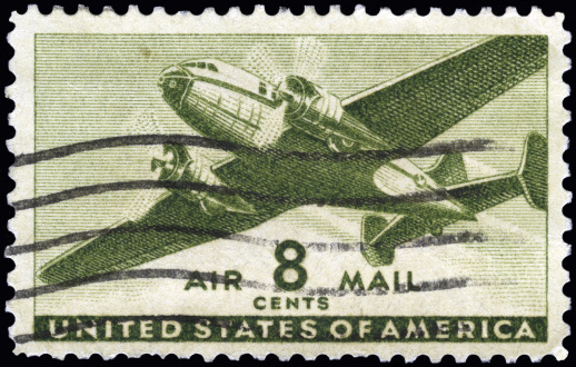 Cuba Air Mail Old Postage Stamp