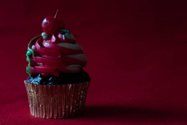 istock Christmas celebration with Christmas Cup Cake 1849800499
