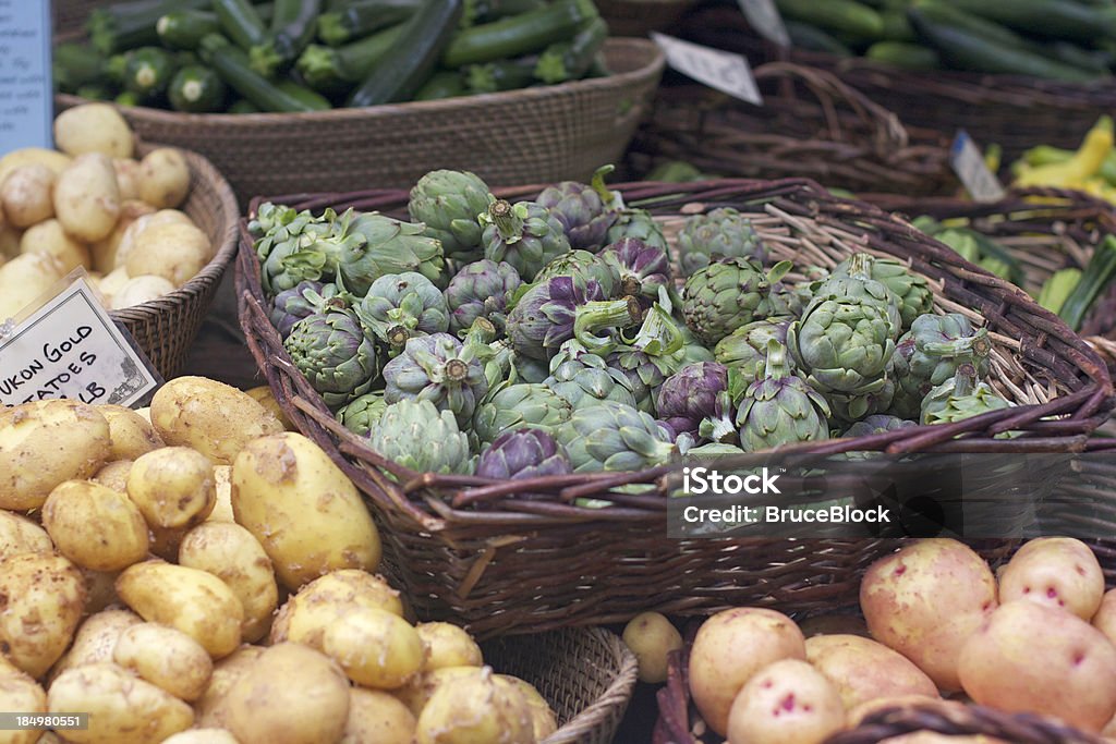 Marché fermier de légumes - Photo de Aliments et boissons libre de droits