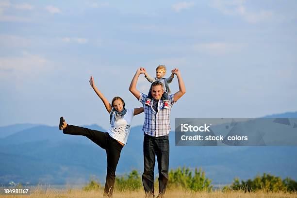 Happy Family Stock Photo - Download Image Now - 2-3 Years, Adult, Agricultural Field