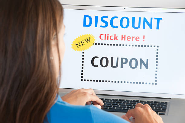 istock Online Internet Web Coupon for Laptop Computer Discount Shopping (XXXL) 184981885