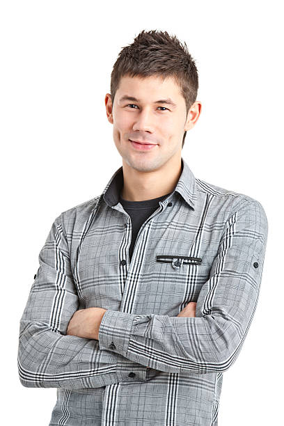 istock young handsome man ingrey shirt 184982134