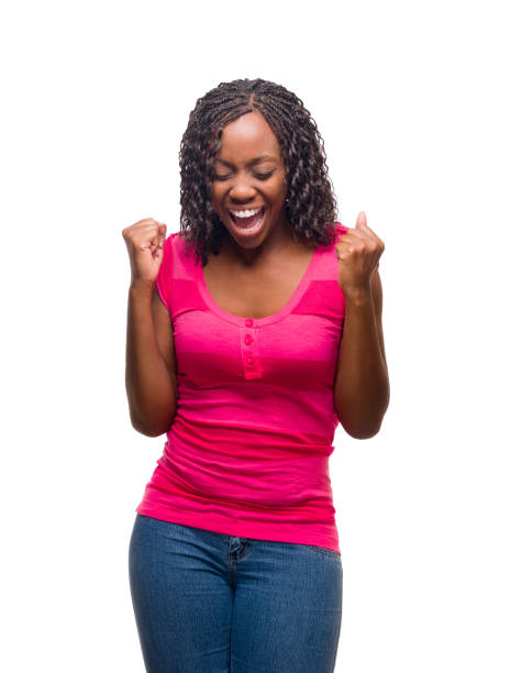 istock Excited young woman 184982263