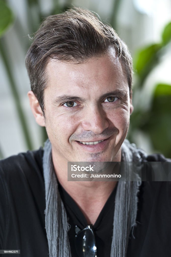 Smiling mid adult man Mid adult man smiling 30-34 Years Stock Photo