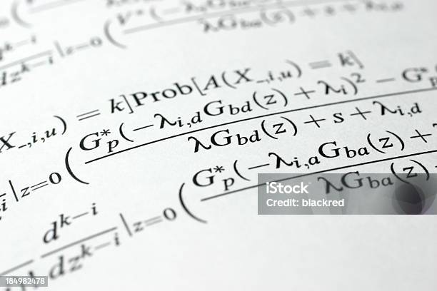 Mathematics Stock Photo - Download Image Now - Adversity, Balance, Calculating