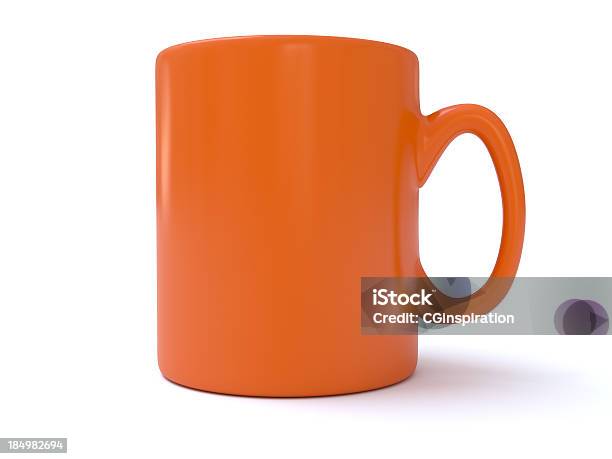 Foto de Caneca Clássico e mais fotos de stock de Caneca - Caneca, Laranja - Descrição de Cor, Xícara de Café