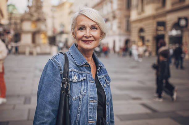 istock Charming old woman in Vienna 1849827313