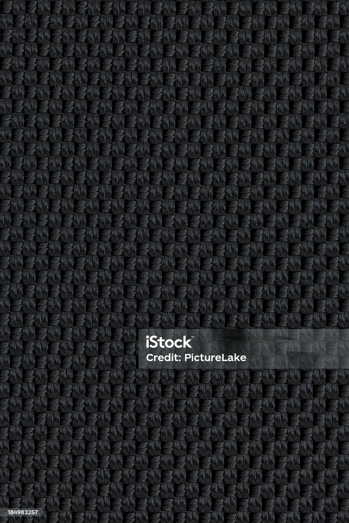 Negro, nylon balístico macro - Foto de stock de Abstracto libre de derechos