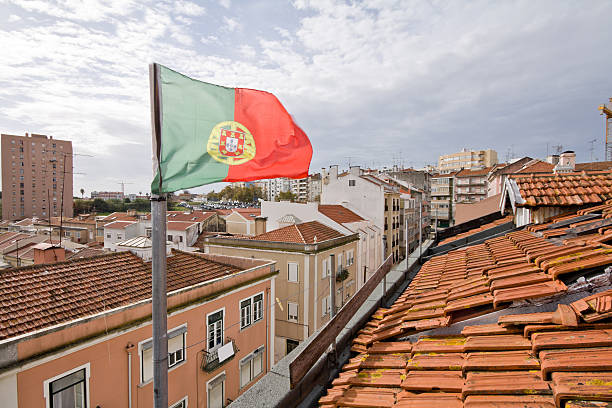 istock Roof tops in Lisbon 184983521