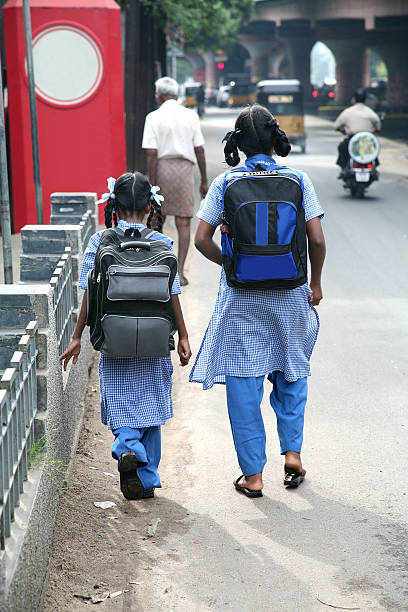 Indian schoolgirls