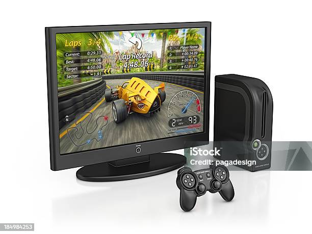 Video Game Stockfoto und mehr Bilder von Bedienungsknopf - Bedienungsknopf, Brand Name Video Game, Computergrafiken