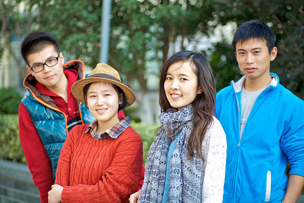 istock Young friends hanging out together 184984773