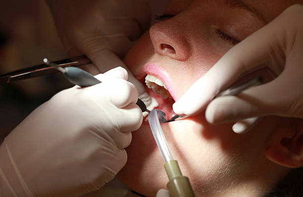 Dentist Visit stock photo