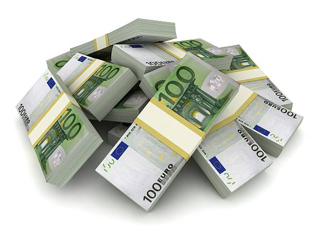 istock Money Pile - Euro 184985219