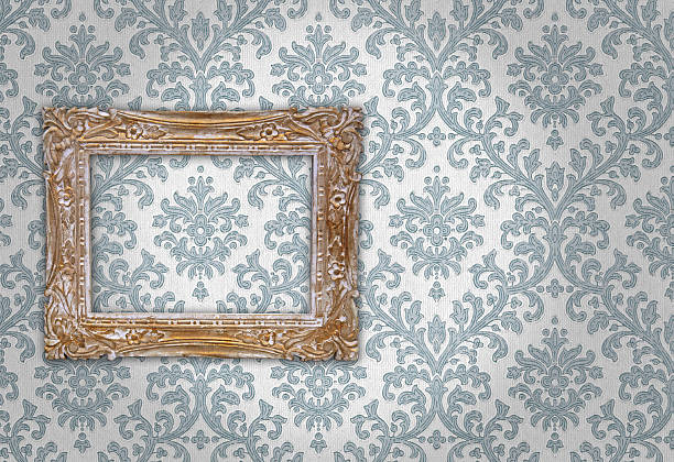 華麗なフォトフレーム - picture frame frame floral pattern old ストックフォトと画像