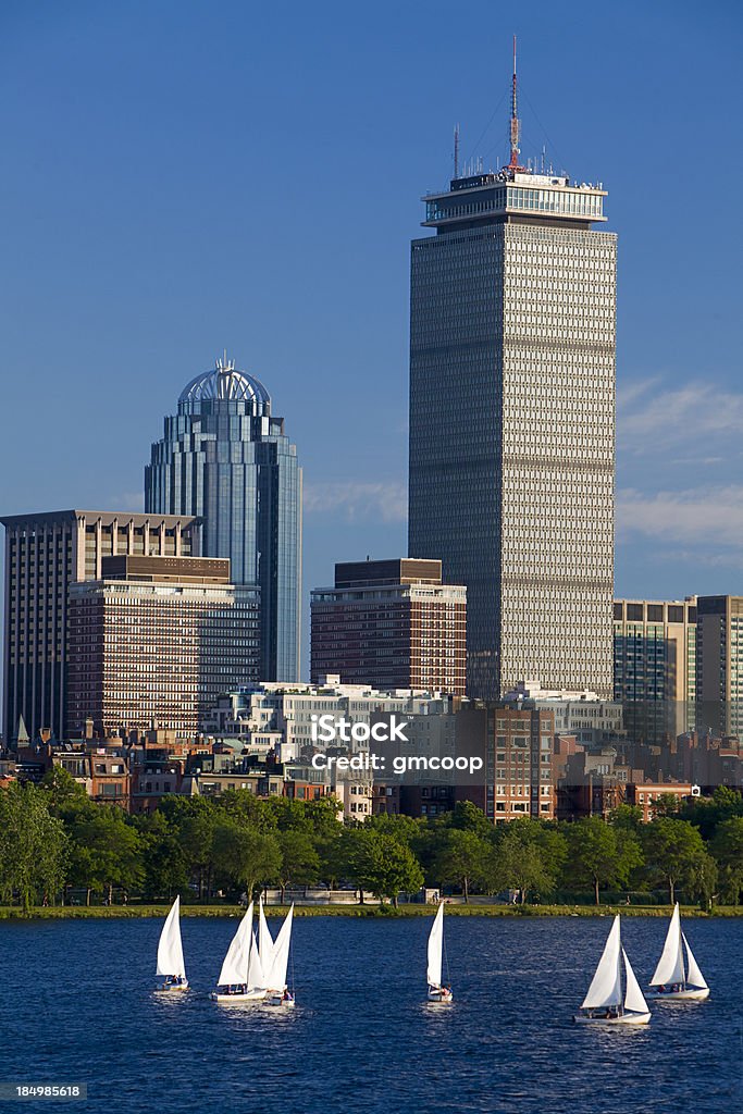 Panorama de Boston - Photo de Boston - Massachusetts libre de droits