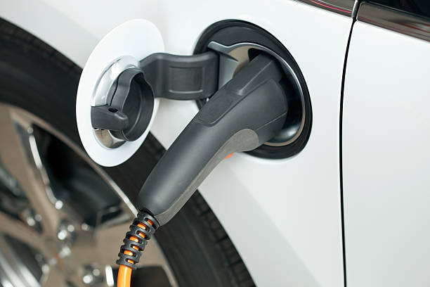istock Electric Car Charging Plug and Receptacle 184985749