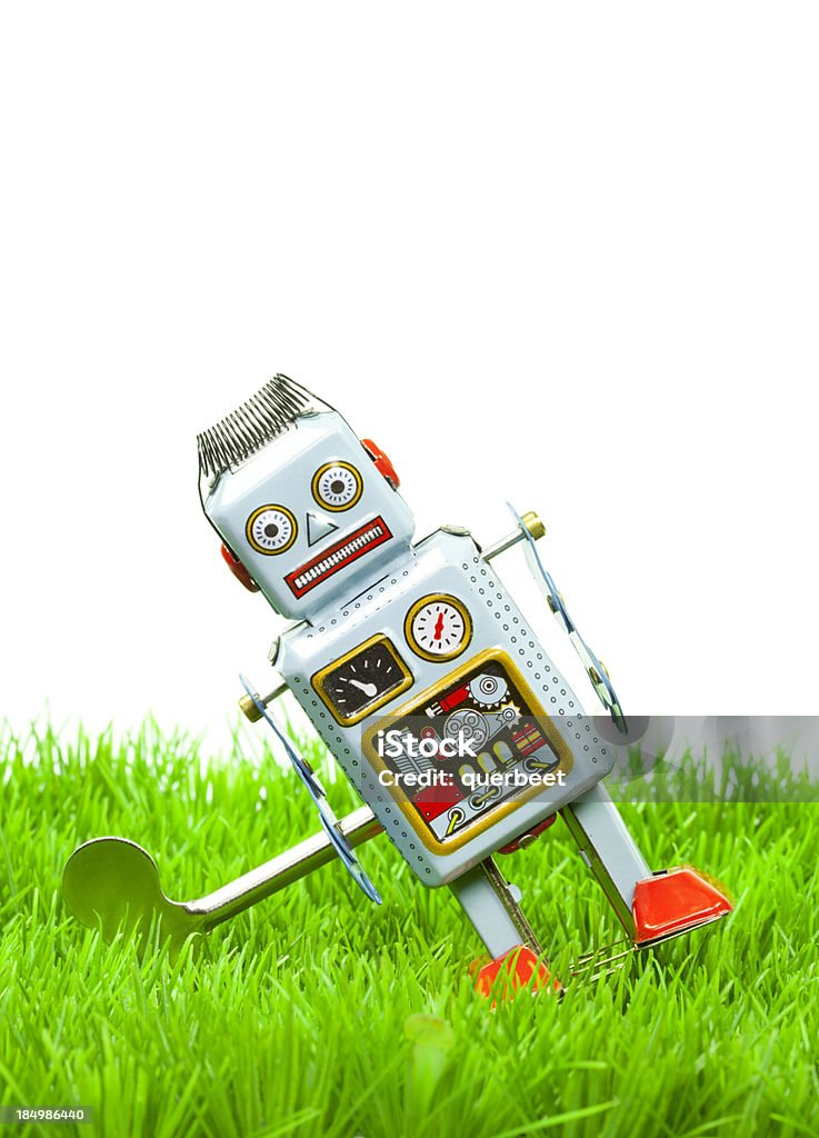 Er gab Roboter - Lizenzfrei Roboter Stock-Foto