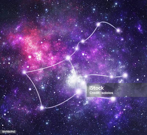 Constellations Pegasus Stock Photo - Download Image Now - Pegasus, Constellation, Abstract