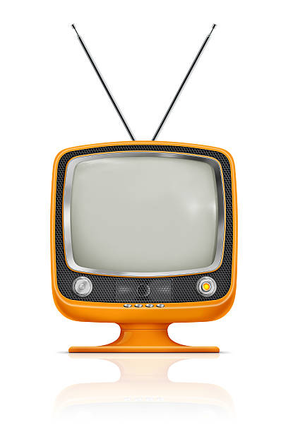 istock Stylish Vintage Television 184987009
