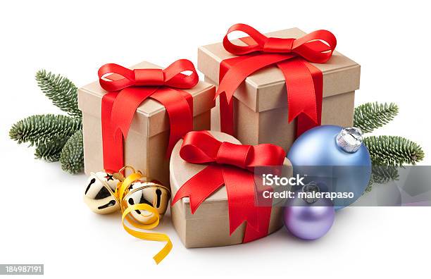 Navidad Presents Foto de stock y más banco de imágenes de Navidad - Navidad, Abeto, Acontecimiento