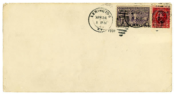 istock Special delivery envelope from Lexington, Kentucky, 1931 184987219