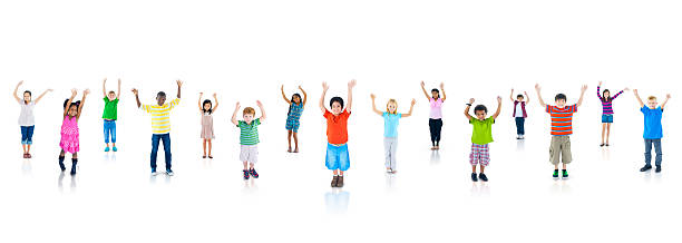 istock Diverse Group Of Kids Celebrating. 184987561