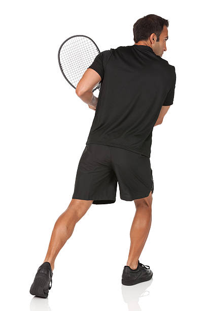 istock Tennis player in action 184987653