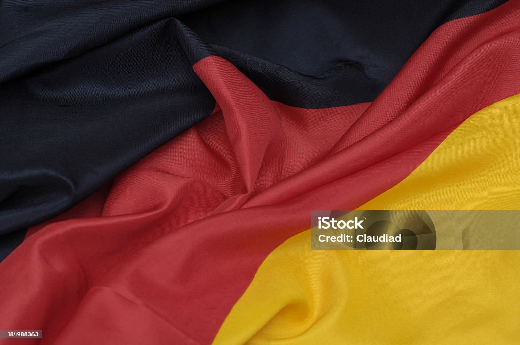 Deutsche Flagge - Lizenzfrei Deutsche Flagge Stock-Foto