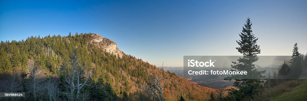 Devils Courthouse, Great Smoky Mountains, Karolina Północna, Stany Zjednoczone - Zbiór zdjęć royalty-free (High Country)