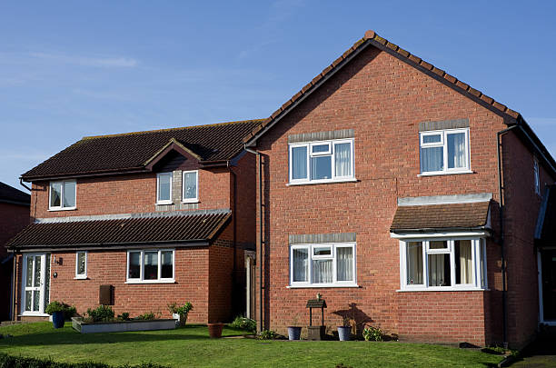 istock Detached modern housing in England 184989217