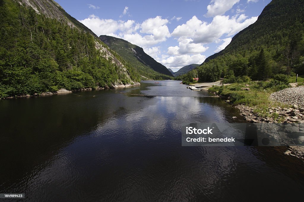 Rivière de montagne, Québec, Canada - Photo de Arbre libre de droits