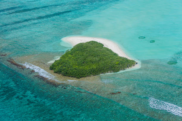 istock Aerial view of a  small islands. Maldives 1849896208