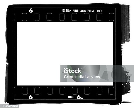 istock 35mm film rebate from a camera 184989881