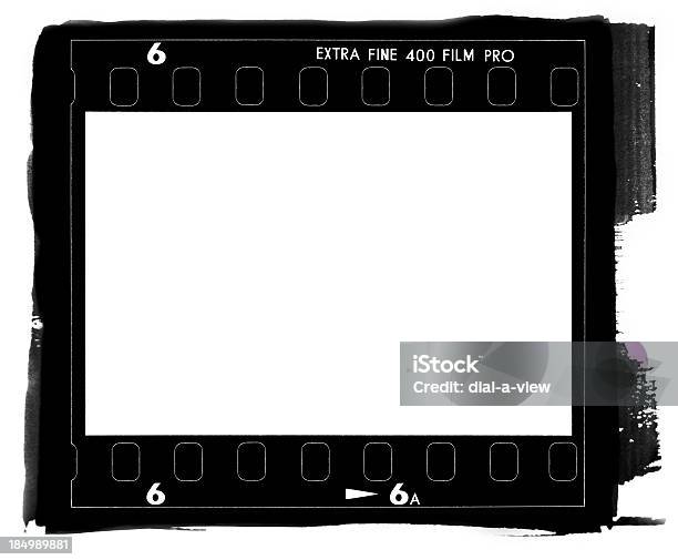 35mm Film Rebate From A Camera Stock Photo - Download Image Now - Camera Film, Frame - Border, Photograph