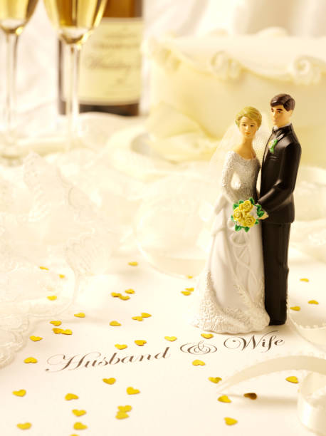 istock Husband, Wife, Bride and Groom 184990029