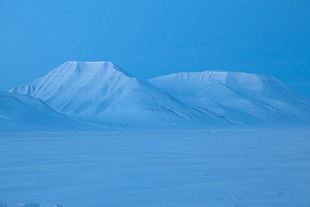 istock Arctic landscape during the polar night in Spitzbergen 184990126