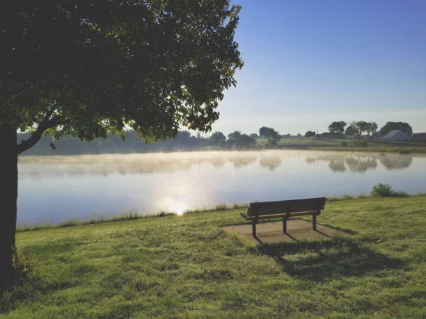 istock Misty Sunrise Over the Lake 1849903329