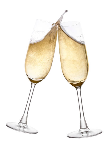 istock Celebration toast with champagne 184990552