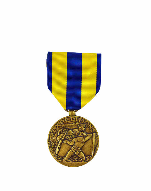 us 네이비 탐험 메달 - armed services expeditionary medal 뉴스 사진 이미지