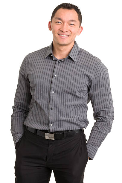 istock Smiling Asian Man Portrait 184990562