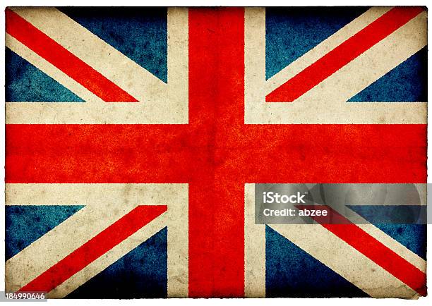 그런지 우니온 잭볼 플래그를 거친 로 늙음 우편엽서 영국 국기에 대한 스톡 사진 및 기타 이미지 - 영국 국기, 복고풍, 고풍스런