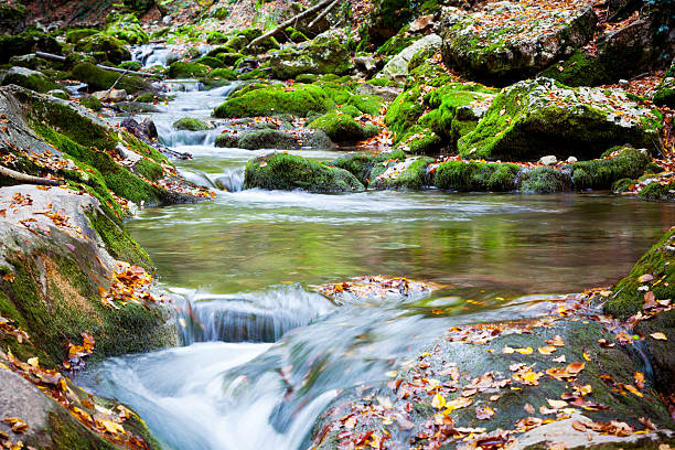 Crimea land Crimea landscapes with waterfall letchworth garden city stock pictures, royalty-free photos & images